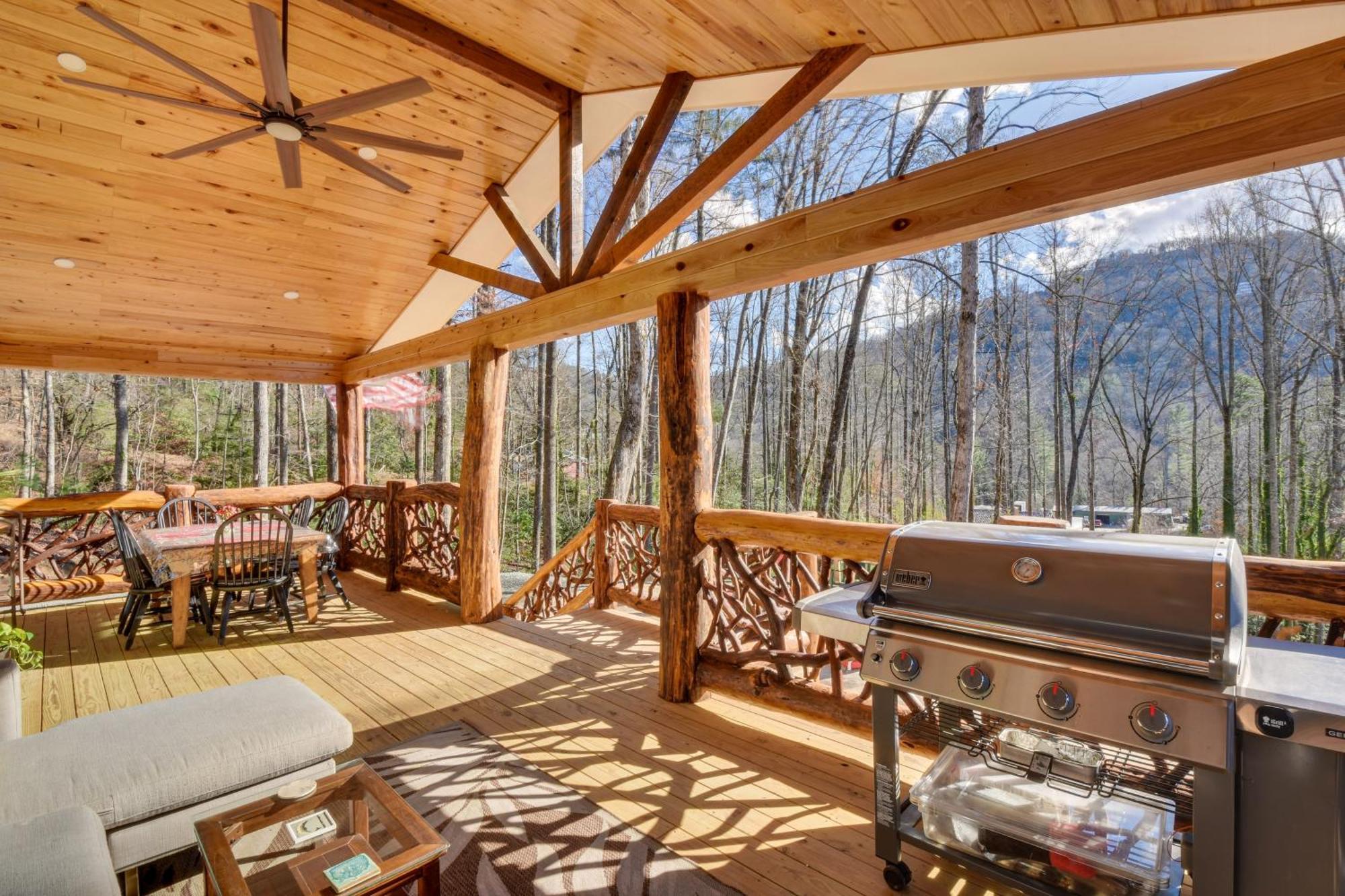 Mountain-View Cabin About 2 Mi To Downtown Clayton! Villa Exterior photo